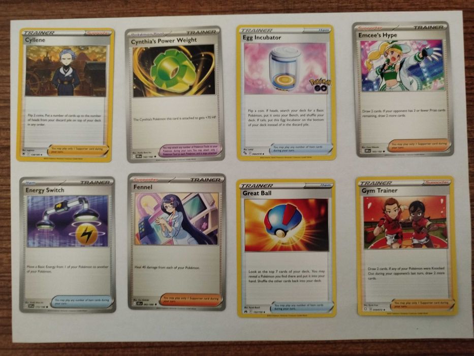 Cartas Pokémon TCG P 1.3