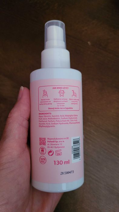 Happy care peeling do skóry głowy z kwasem bursztynowym