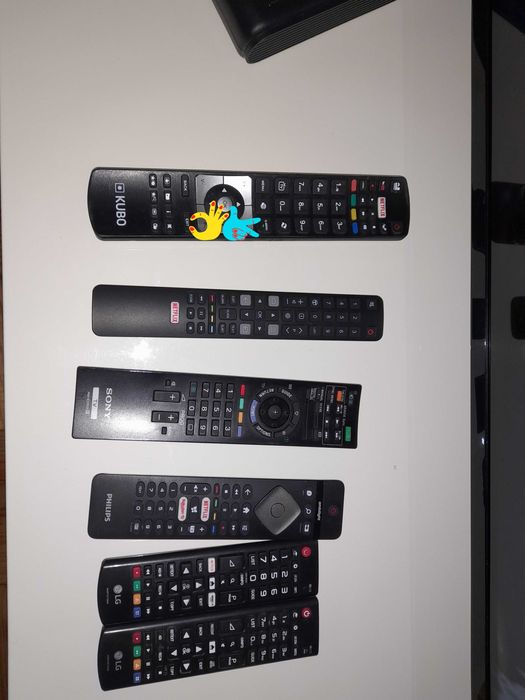 LG, Cube, Sony, Philips Remote Controls64751966502146122