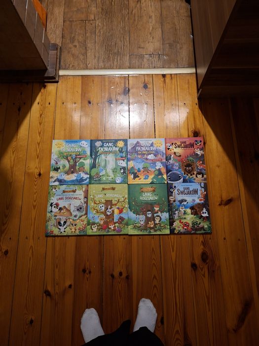 Seria książek Gang swojaków Bbiedronka + gratis