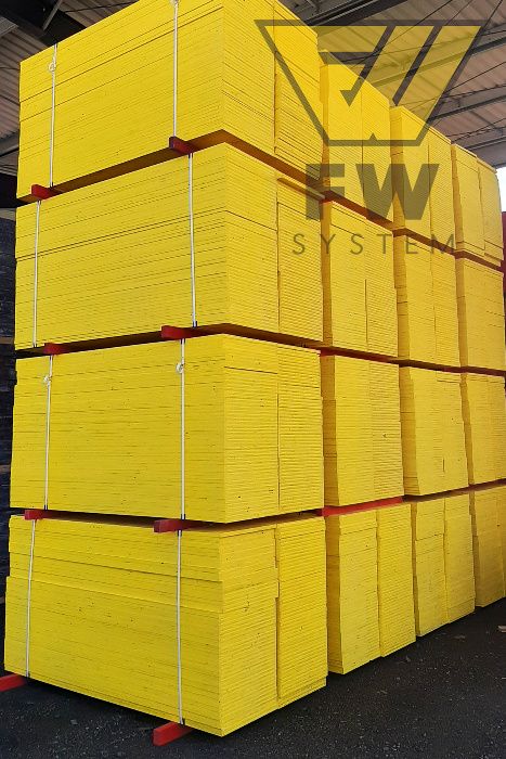 Płyta szalunkowa trójwarstwowa CERTYFIKOWANA sklejka Doki Podpory