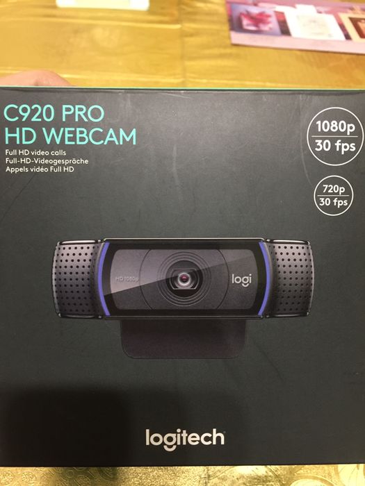 Вебкамера C920 PRO HD logitech