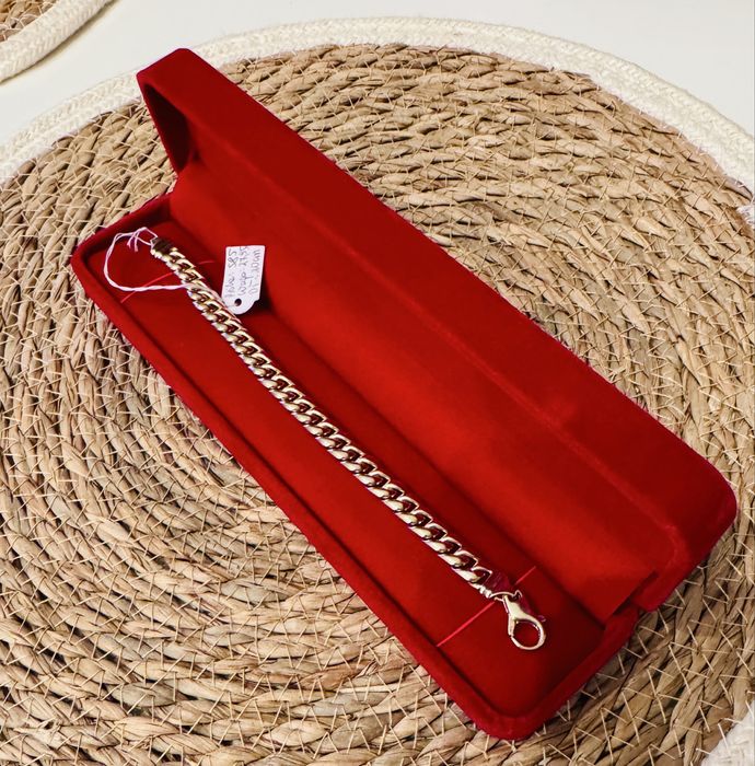 Bransoletka Pancerka złota 585 27.9 g 20cm