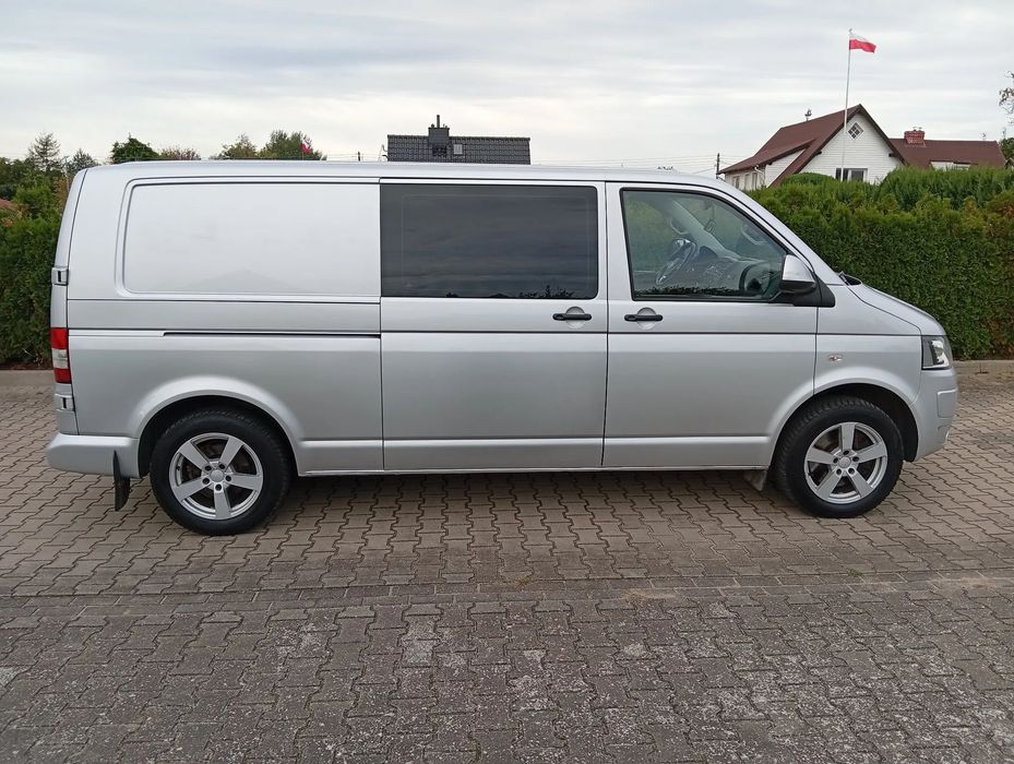 Volkswagen Transporter Lift 2013 2.0 TDI 180 KM 4motion DSG 5 osobowy brygadówka Long
