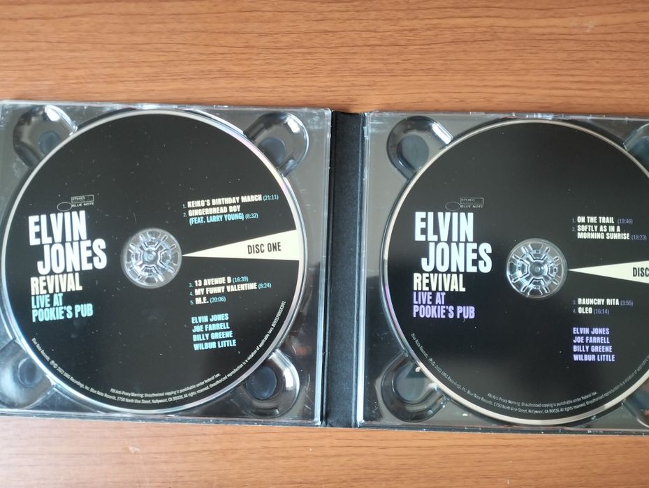 CD duplo Elvin Jones