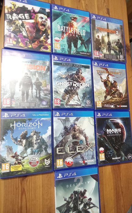 GRY na PlayStation 4 - 60 zł / sztuka - PS4
