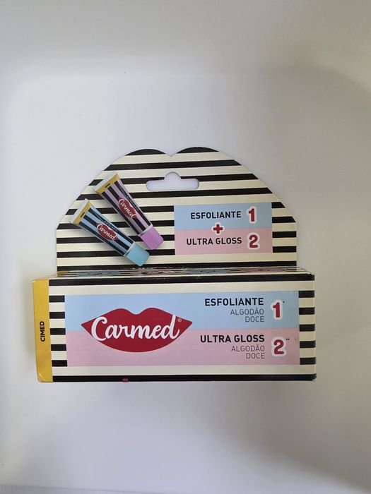 2 batons Carmed Algodão doce, original Brasil