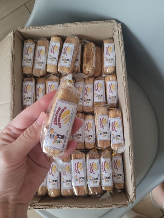 Натуральна в'ялена диня без цукру 1кг. Корисні Цукерки, сухофрукти