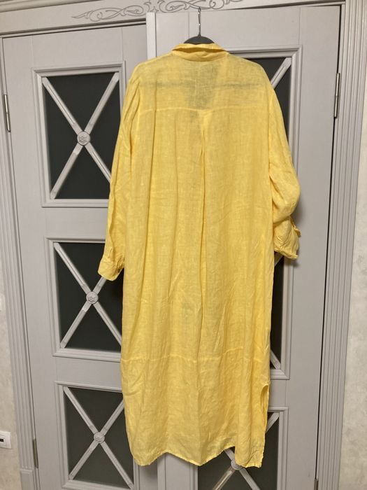 Большой Размер Платье Рубашка Льон