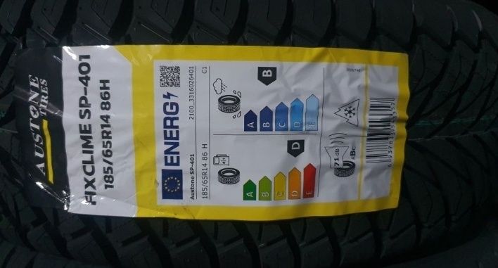 4 x 185/65 R14 Sprzedam nowe opony całoroczne Austone ! Nowe