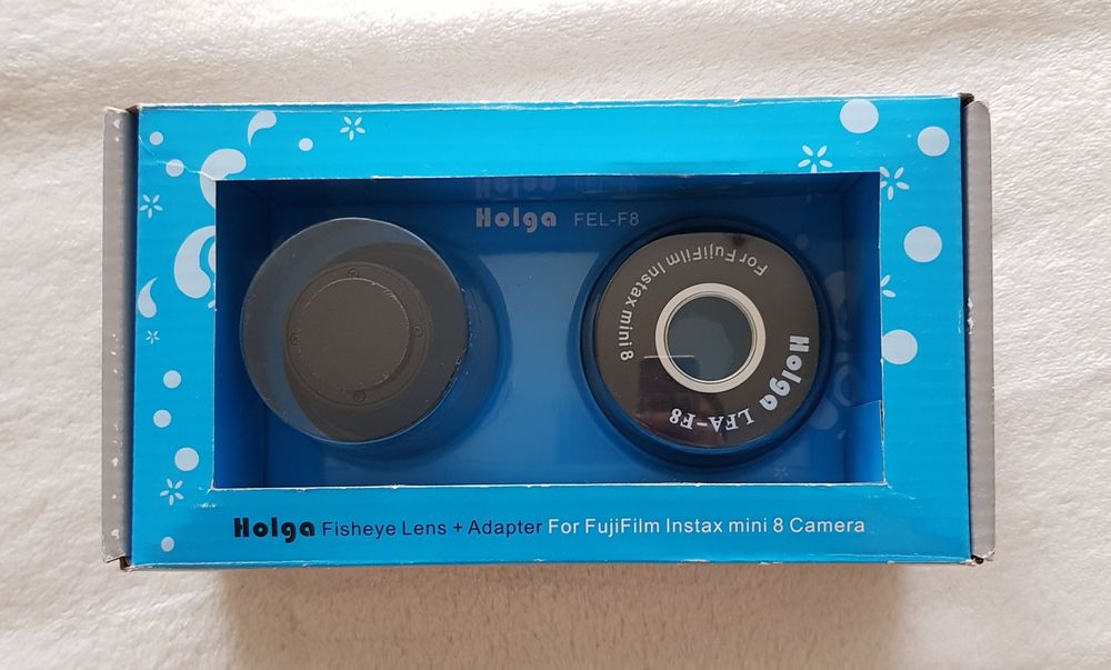 Holga Fisheye Lens Instax mini 8 FEL-F8 rybie oko obiektyw Instax nowy