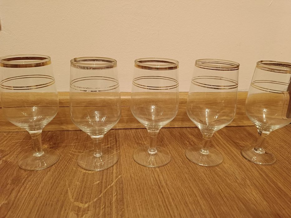 Kieliszki PRL 5 sztuk 150ml