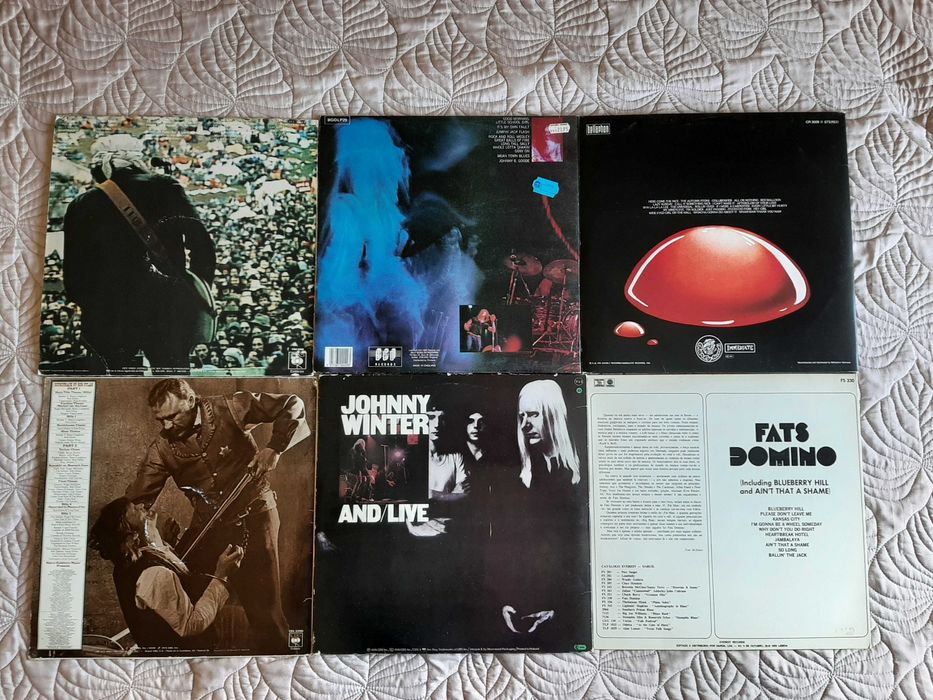 Bob Dylan - Johnny Winter – Small Faces – Fats Domino - Vinil LP