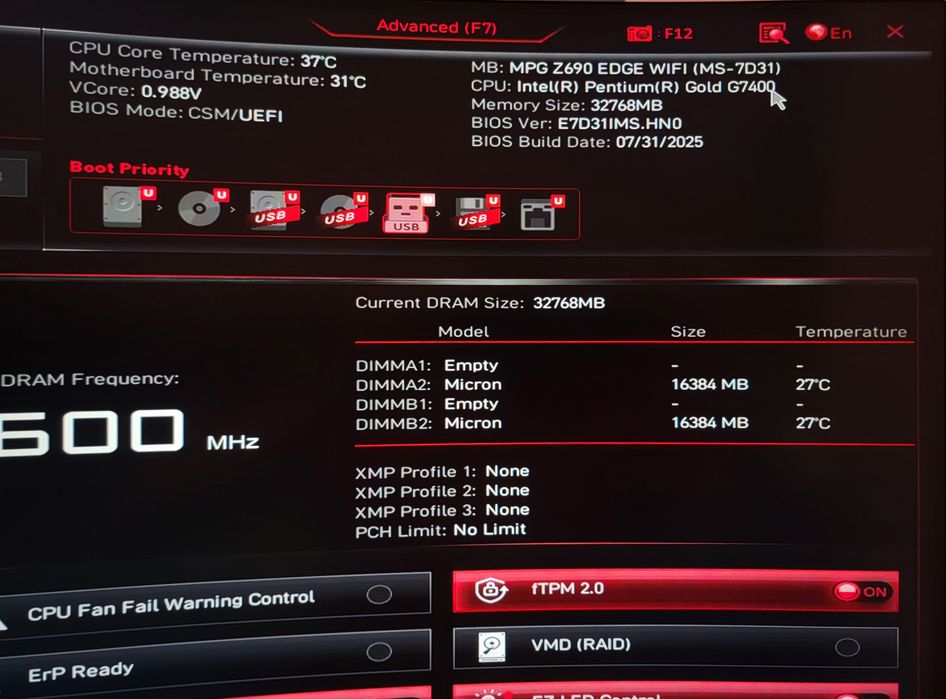 Msi Z690 Edge Wi-Fi  s1700