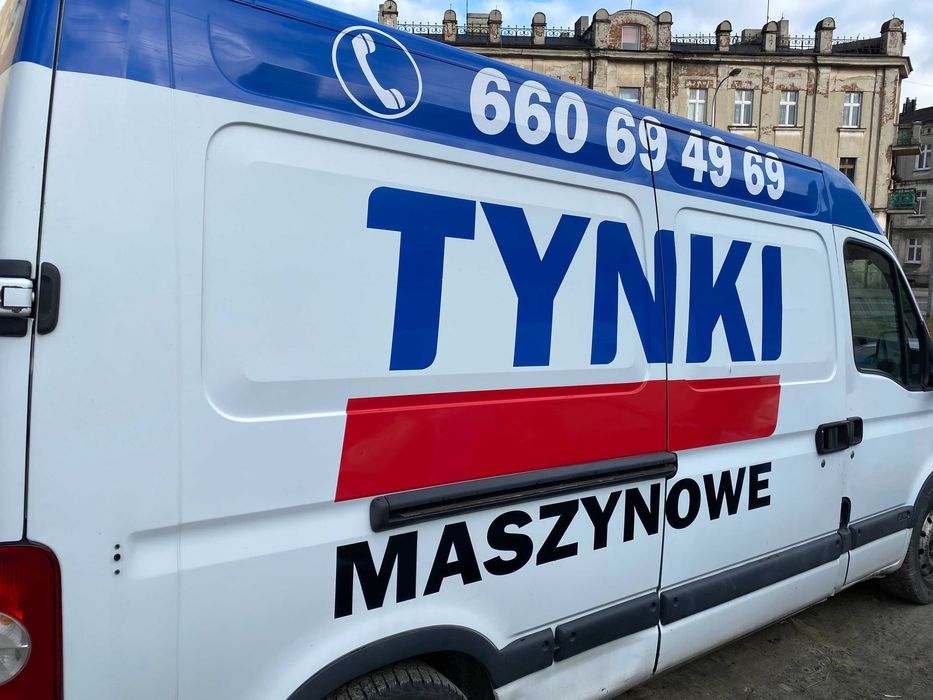 TYNKI CEMENTOWO - WAPIENNE maszynowe Ostrów Wlkp, Kalisz, Ostrzeszów