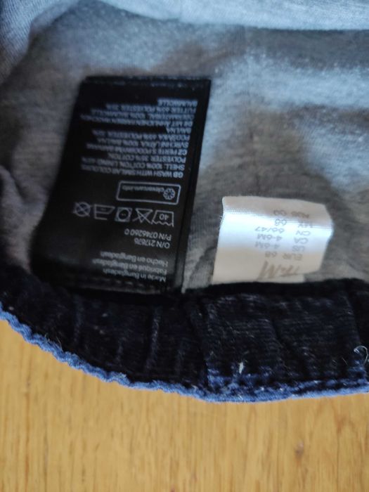 Spodenki niemowlęce granatowe H&M rozm. 68