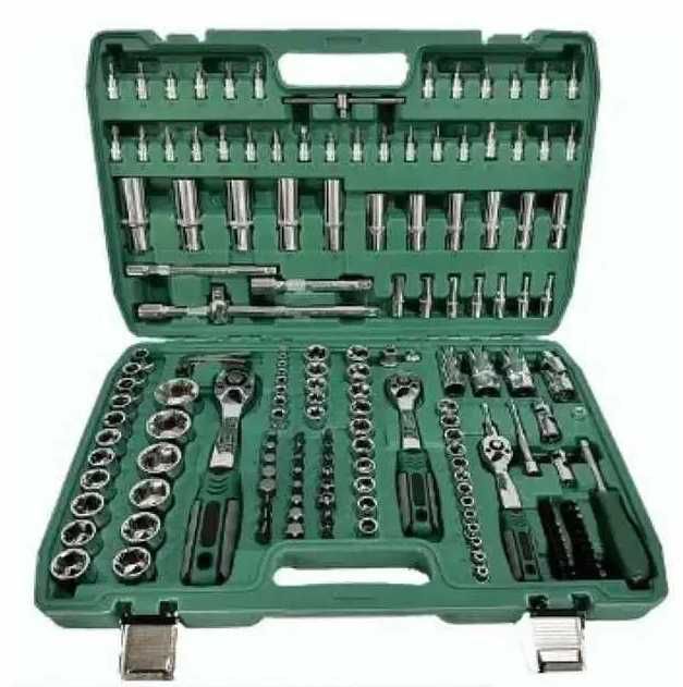 НАБОРЫ ручных инструментов головок Набір ключів від 40 до 216шт