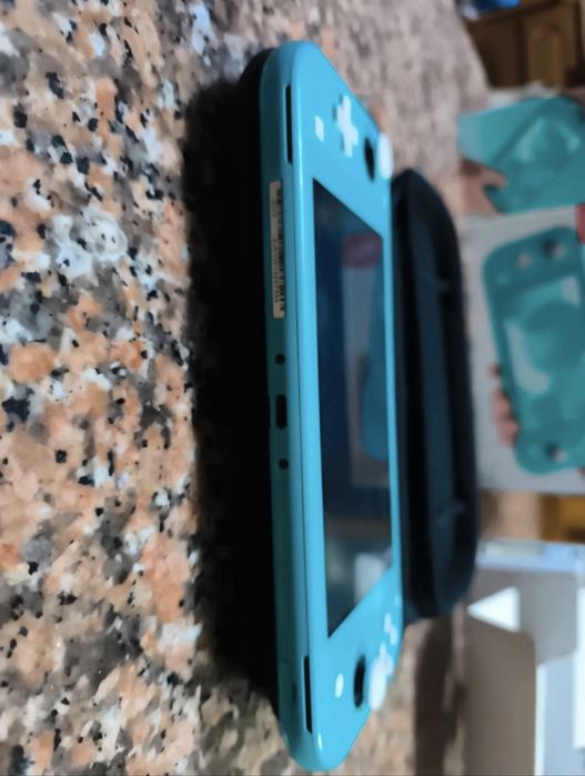 Nintendo Switch Lite Turquesa + Bolsa + Caixa (Como Nova)