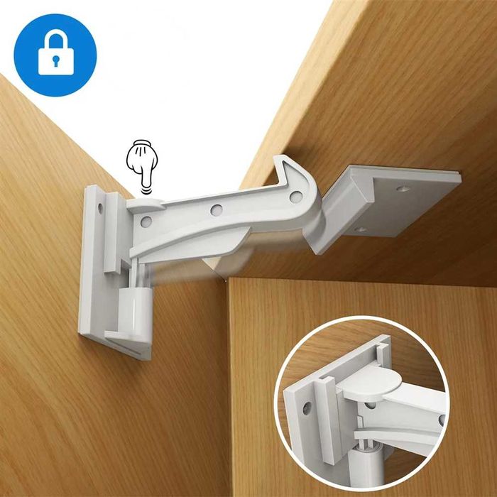protetores portas armario, gavetas e protetores janelas para crianças