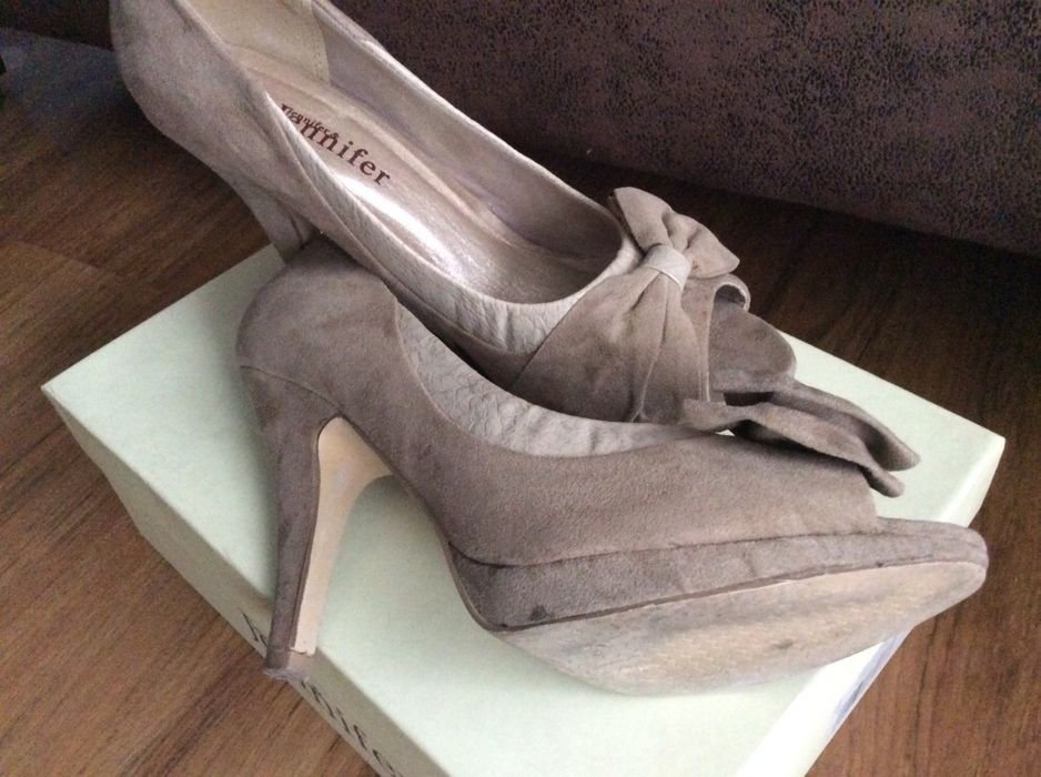 Beżowe szpilki rozmiar 38 Jennifer CCC GRATIS