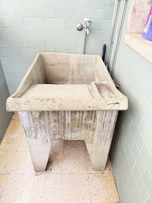 Tanque/pia lavar roupa