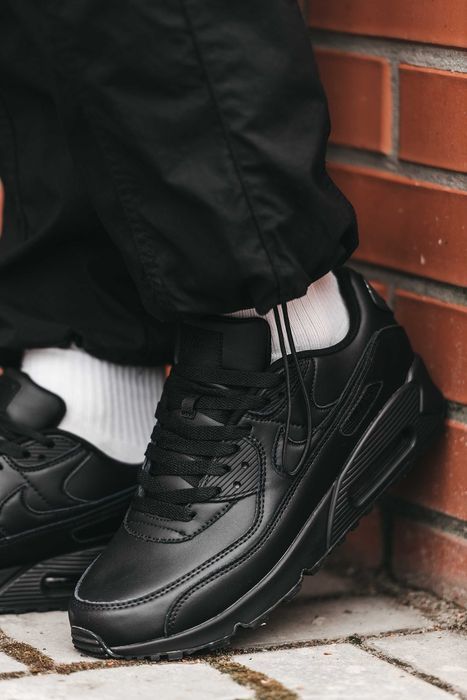Кроссовки Nike Air Max 90 Full Black / кросівки найк