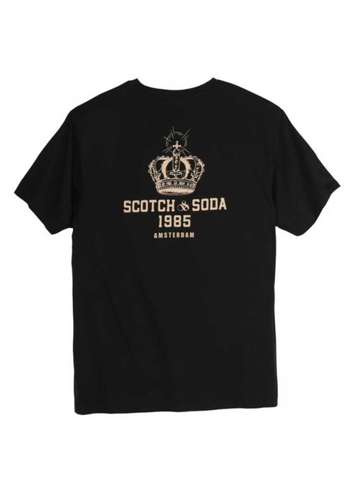 Scotch & Soda . T-shirt - Preto