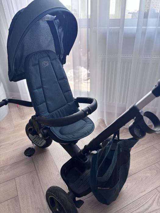 Триколісний велосипед Kinderkraft Easytwist Midnight Green