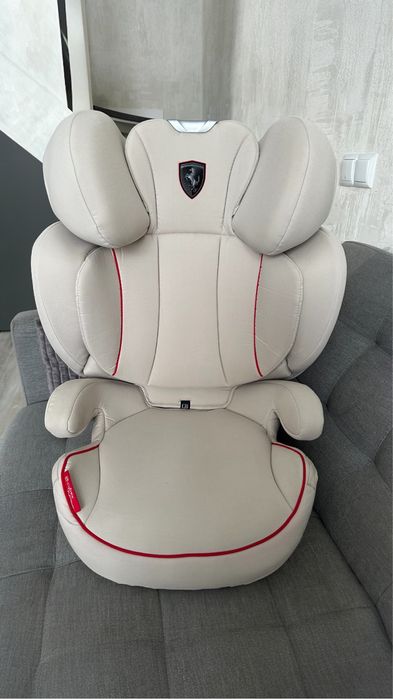 Преміум автокрісло Cybex Solution Z-Fix Ferrari Edition, ISOFIX, 15–36 кг, дитяче автокрісло, детское автокресло