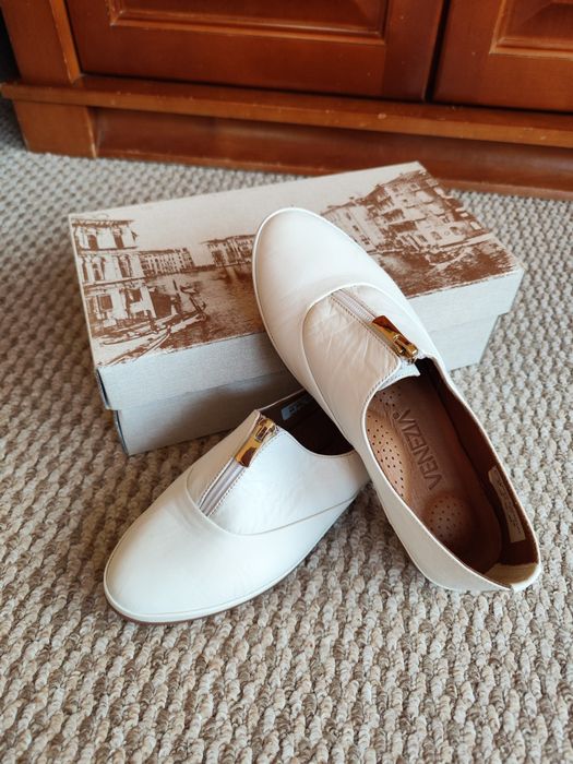 Sportowe półbuty buty skórzane Venezia Nowe r.37