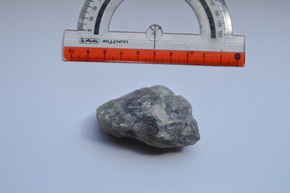 Bryłka fluorytu wielokolorowego