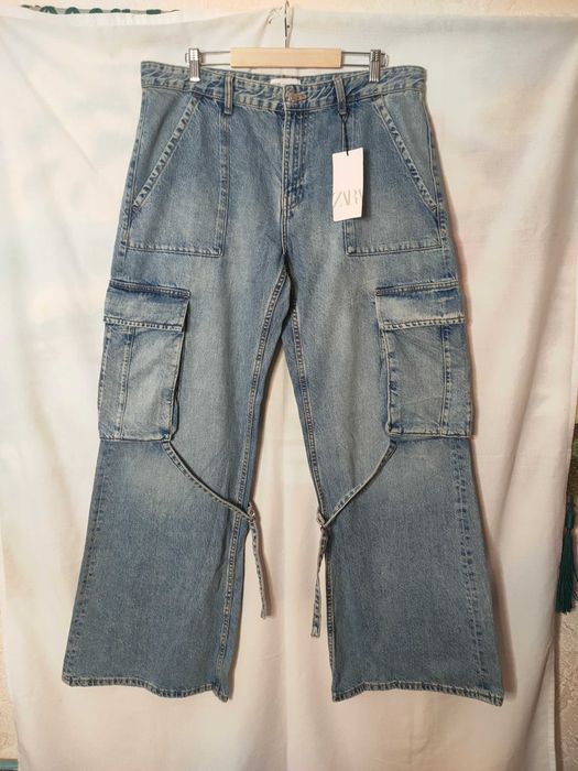 Джинси жіночі CARGO ZARA плюс сайз нові