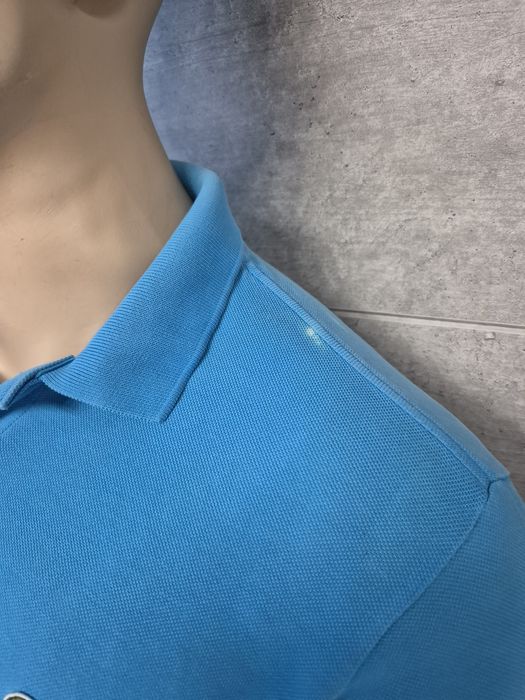 Koszula polo Lacoste Classic Fit niebieska rozm S
