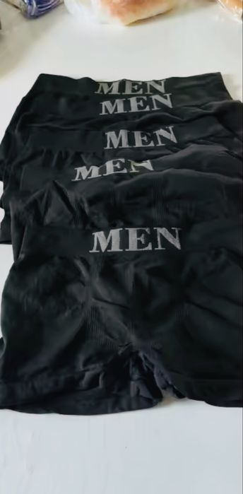 Труси високоеластичні однотонні Чоловічі тонкі набор 5шт 50-80кг