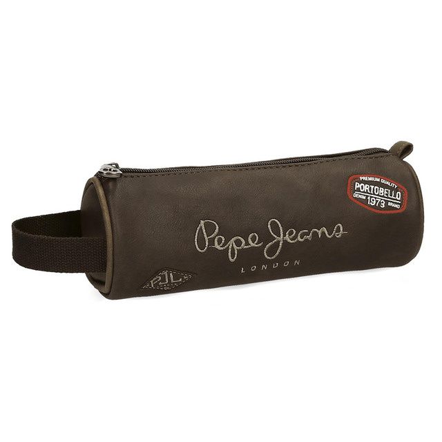 Pepe Jeans Round Pencil Case - New