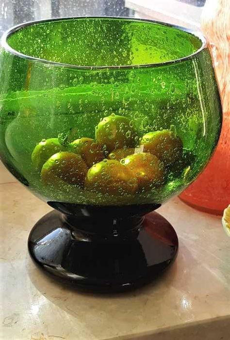 Szmaragdowe Duże Szkiełko PRL HORBOWY