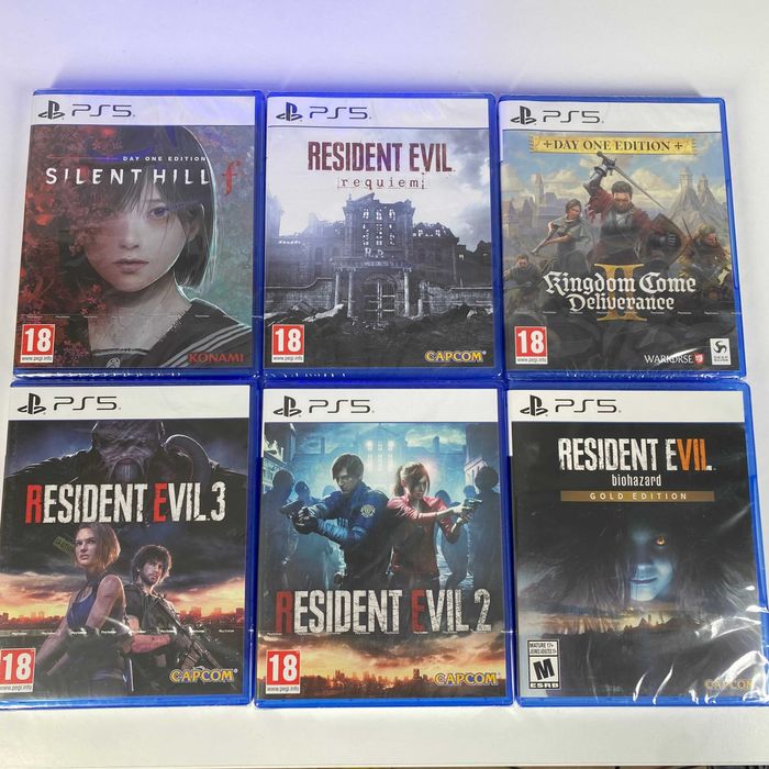 Гра Resident Evil Requiem для PS5 Резідент Івил Реквіем ПС5 Нова