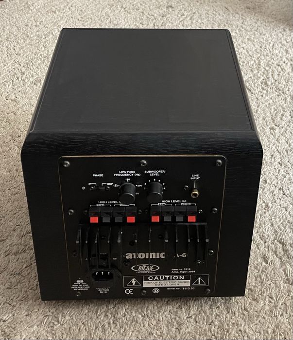 Subwoofer Eltax Atomic - A6