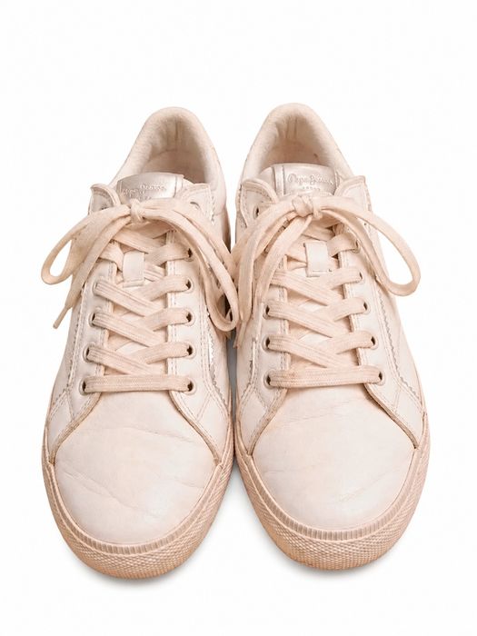 Pepe Jeans London 39 białe sneakersy trampki casual