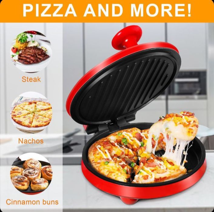 Піцамейкер гриль SOKANY SK-08013 1000 Вт Електрична піч для піци Пицца