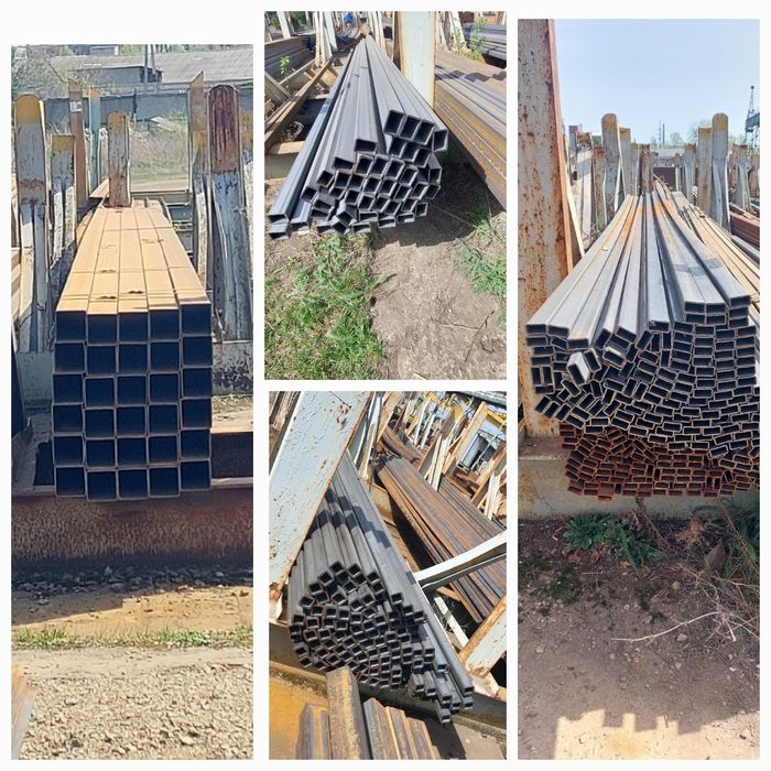 Профильная труба 20×20 / 40×20 / 40×40 — порезка, доставка Харьков