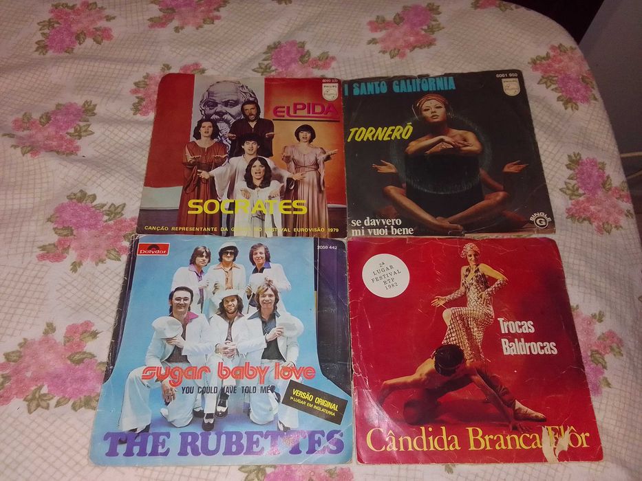 Musica de 4 vinis antigos