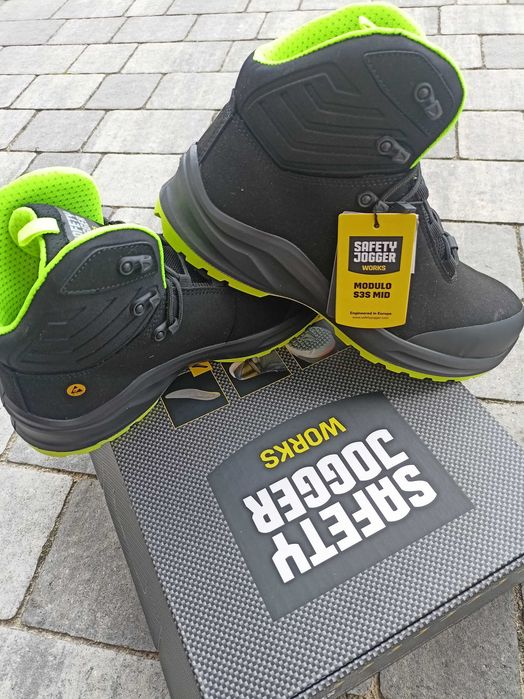 Buty robocze safety jogger modułów s3s mid