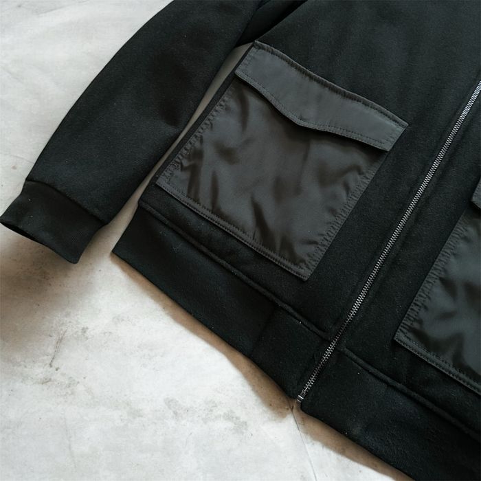 Бомбер H&M wool bomber куртка чоловіча