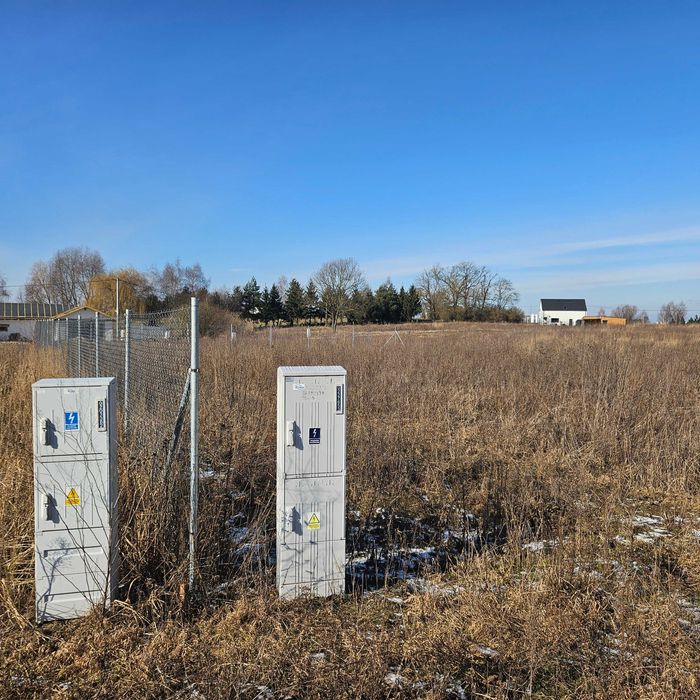Działka budowlana z mediami 5 minut od Tarnowa Podgórnego