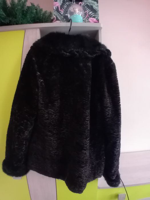 Futro brązowe r. XXL