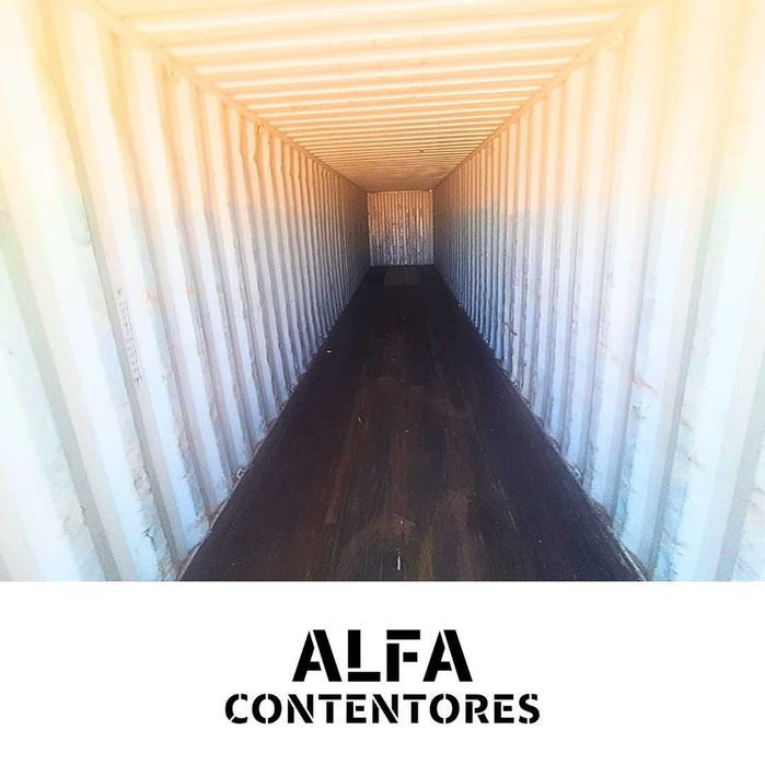 Contentor Marítimo 40' HC - 12 Metros Altura Extra