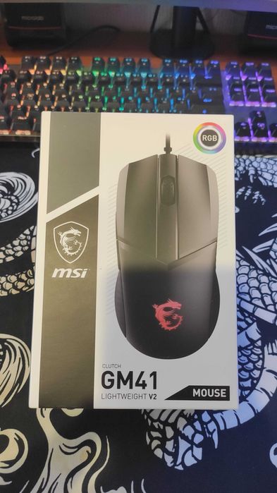 Ігрова мишка MSI Clutch GM41 Lightweight V2