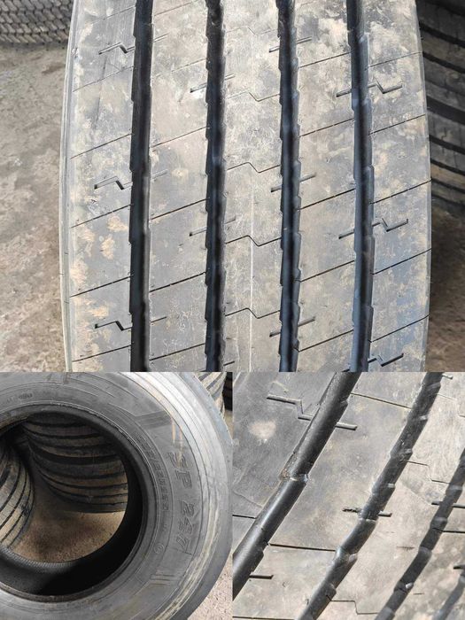Нові шини 385/65R22.5 Dunlop Sava Fulda Debica 2026 рік причіпна гума бомби  зерновоз ПДВ накладений платіж склад Київ шиномонтаж САТ