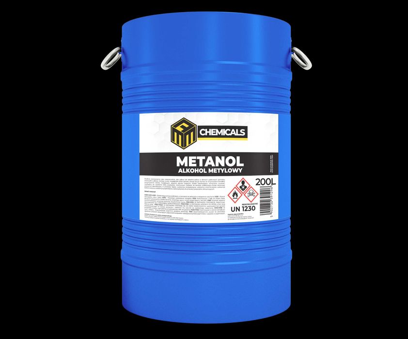 Metanol, Alkohol Metylowy, beczka 200 L, cena netto